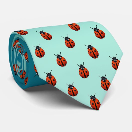 Ladybugs Krawatte (Gerollt)