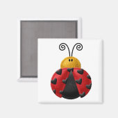 LADYBUGS Locker Magnete, Kühlschrank Magnet (Vorderseite/Rückseite)