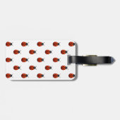 Ladybugs Luggage Tag Gepäckanhänger (Rückseite horizontal)