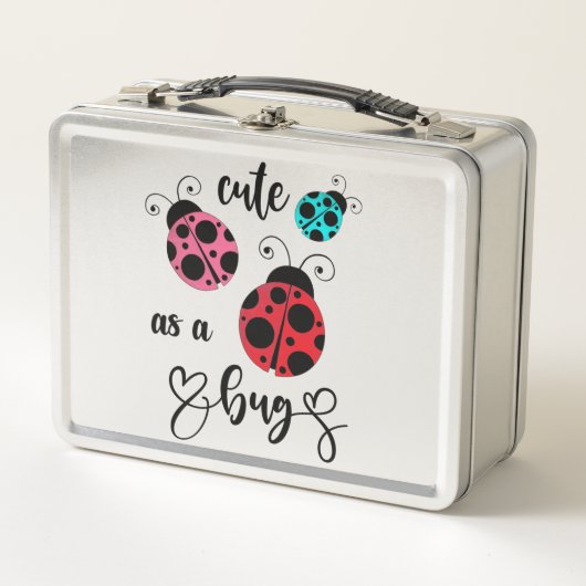 Ladybugs  metall brotdose (Vorderseite)