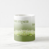 Ladybugs mit motivierend Zitat-positiver Einstellu Kaffeetasse (Mittel)