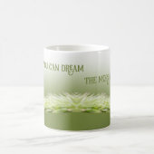 Ladybugs mit motivierend Zitat-positiver Einstellu Kaffeetasse (Mittel)