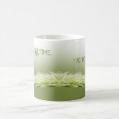 Ladybugs mit motivierend Zitat-positiver Einstellu Kaffeetasse (Mittel)