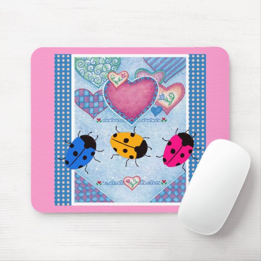 LADYBUGS MOUSEPAD (Mit Mouse)