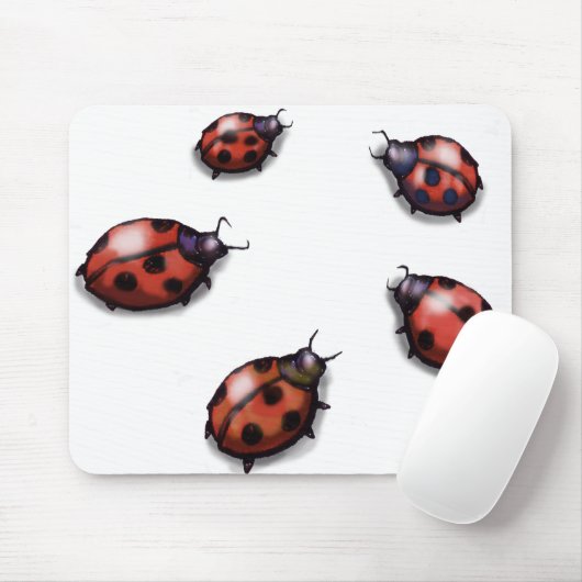 Ladybugs Mousepad (Mit Mouse)