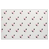 Ladybugs-Muster, Niedliche Ladybugs, rosa Ladybugs Stoff (Fat Quarter (45,7 x 55,9 cm))