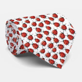 Ladybugs Neck Tie Krawatte (Gerollt)