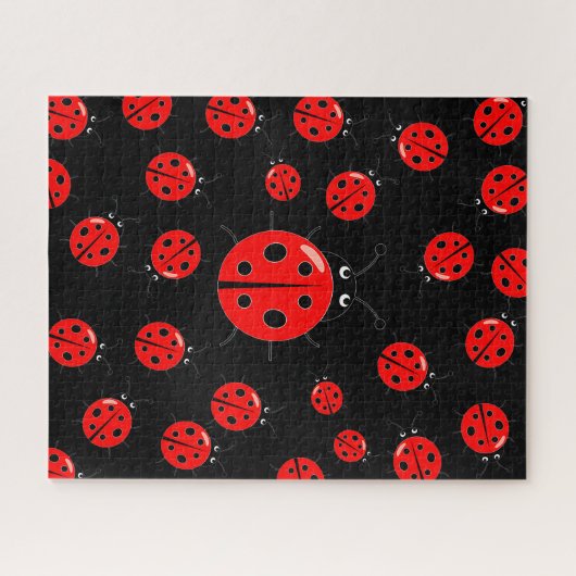 Ladybugs Niedlich Puzzle (Horizontal)