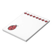 Ladybugs Notepad Notizblock (Rotiert)