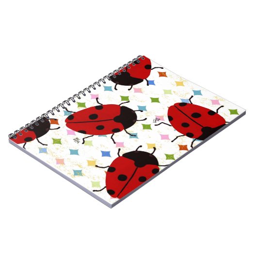 LADYBUGS NOTIZBLOCK (Linke Seite)