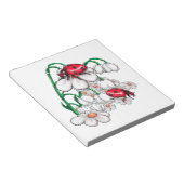Ladybugs Notizblock (angewinkelt)