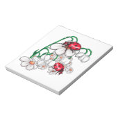 Ladybugs Notizblock (Rotiert)