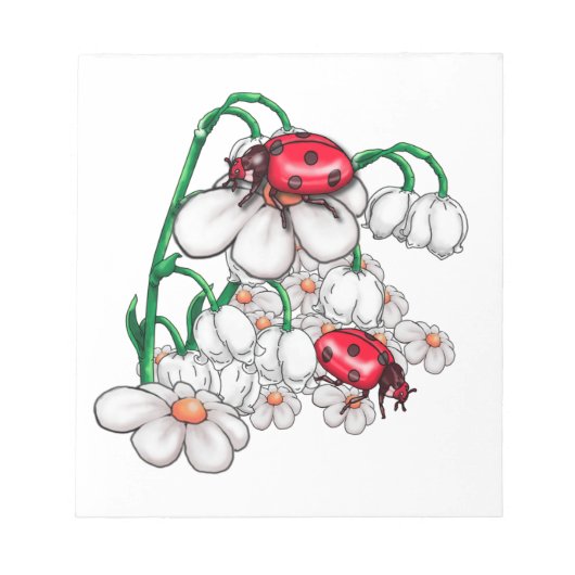 Ladybugs Notizblock (Vorderseite)