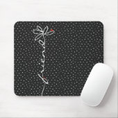 Ladybugs on Doddle Daisy on Polka Dot Mousepad (Mit Mouse)