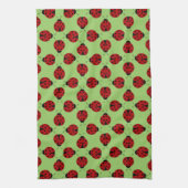 Ladybugs Pattern Küchentuch (Vertikal)