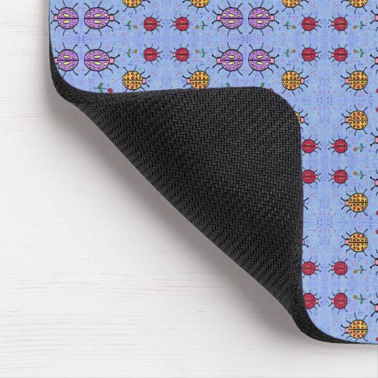 Ladybugs Pattern Mousepad (Ecke)