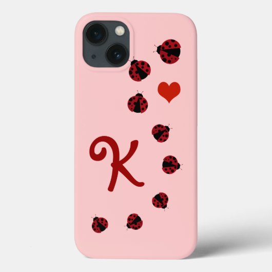 Ladybugs personalisierbar Case-Mate iPhone hülle (Rückseite)