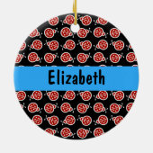 Ladybugs Personalisiert Ornament (Hinten)