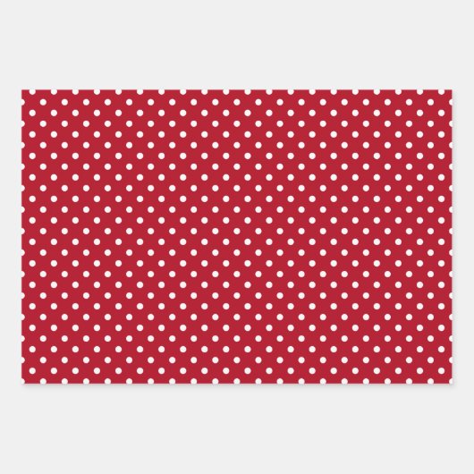 Ladybugs Pink Daisies Polka Dots Mixed Patterns Geschenkpapier Set (Vorderseite 3)
