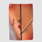 Ladybugs Play folgt dem Leader Personalisiert Golfhandtuch (Vorderseite)