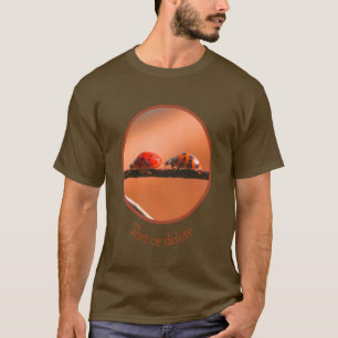 Ladybugs Play folgt dem Leader Personalisiert T-Shirt