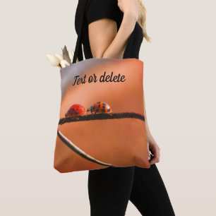 Ladybugs Play folgt dem Leader Personalisiert Tasche