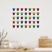 Ladybugs Poster (Küche)