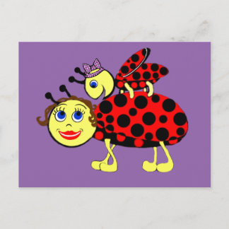 Ladybugs Postkarte