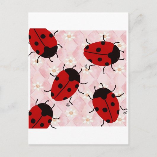 LADYBUGS POSTKARTE (Vorderseite)