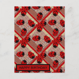 LADYBUGS POSTKARTE
