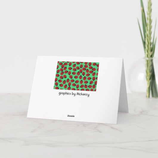 Ladybugs-Regel Karte (Rückseite)