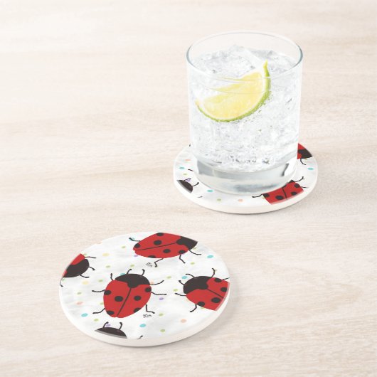 LADYBUGS SANDSTEIN UNTERSETZER (Seite)