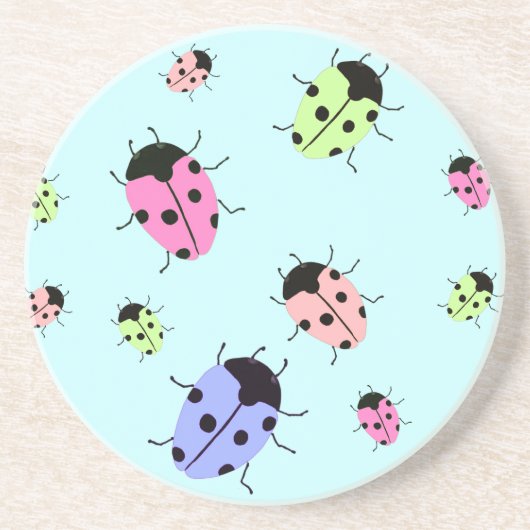 LADYBUGS SANDSTEIN UNTERSETZER (Vorne)