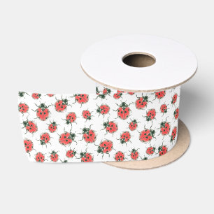Ladybugs Satinband