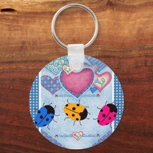 LADYBUGS SCHLÜSSELANHÄNGER (Vorderseite)