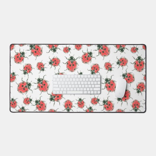 Ladybugs Schreibtischunterlage (Tastatur & Maus)