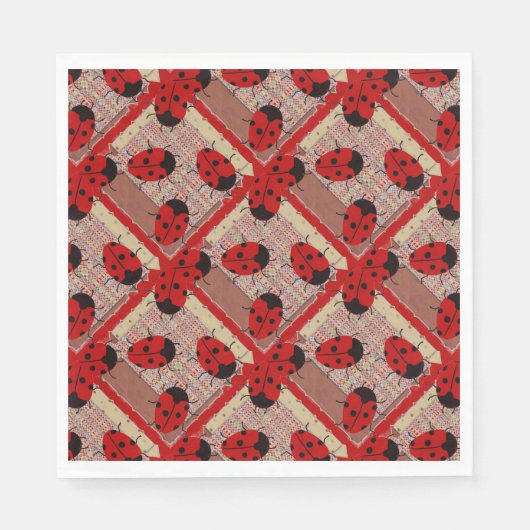 LADYBUGS SERVIETTE (Vorderseite)