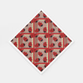 LADYBUGS SERVIETTE (Ecke)