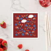 Ladybugs Spring Mood   Serviette (Beispiel)