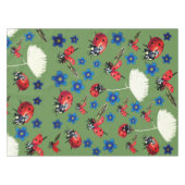 Ladybugs Spring Tableclout Tischdecke (Vorderseite (Horizontal))