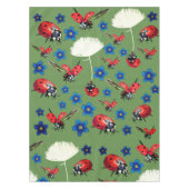 Ladybugs Spring Tableclout Tischdecke (Vorderseite)