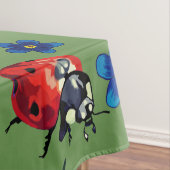 Ladybugs Spring Tableclout Tischdecke (Beispiel)