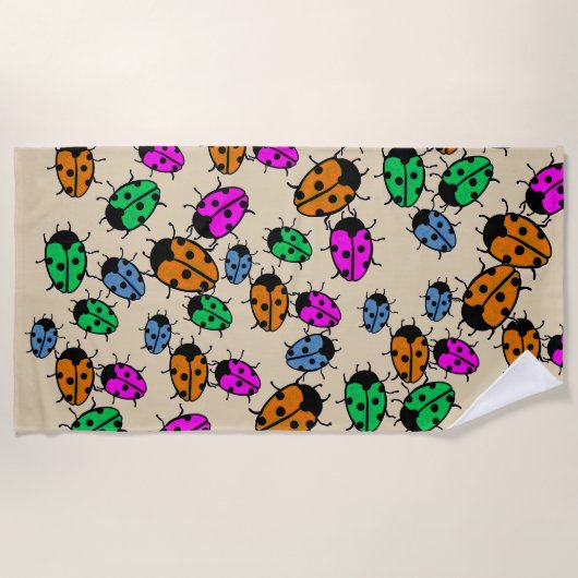 LADYBUGS STRANDTUCH (Vorderseite)