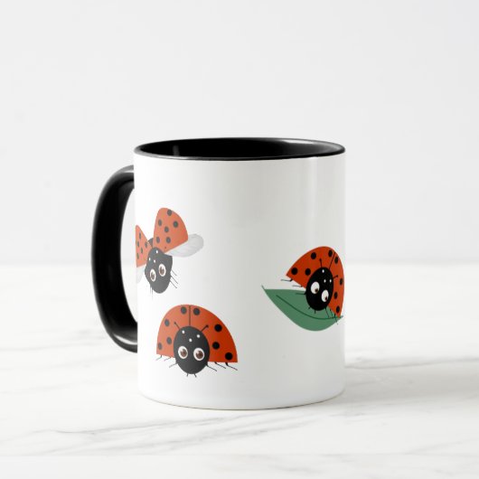 Ladybugs-Tasse Tasse (Vorderseite Links)
