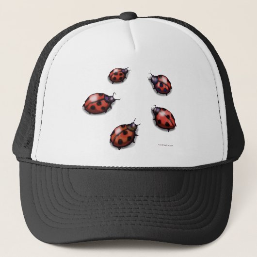 Ladybugs Truckerkappe (Vorderseite)