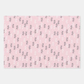 Ladybugs und Blätter Wrapping Paper Set 3 (Vorderseite 3)