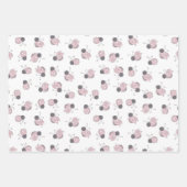 Ladybugs und Blätter Wrapping Paper Set 3 (Vorderseite)