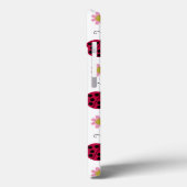 Ladybugs und Blume Case-Mate iPhone Hülle (Rückseite / Links)