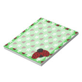 Ladybugs und Daisies Notizblock (Rotiert)
