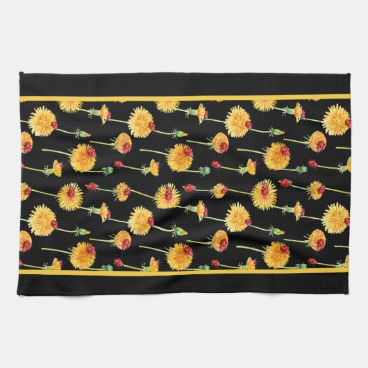 Ladybugs und Lüster Geschirrtuch (Horizontal)